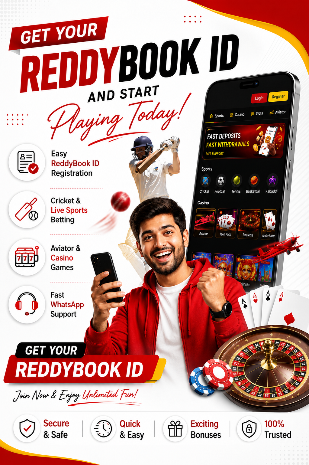 Get Your ReddyBook ID